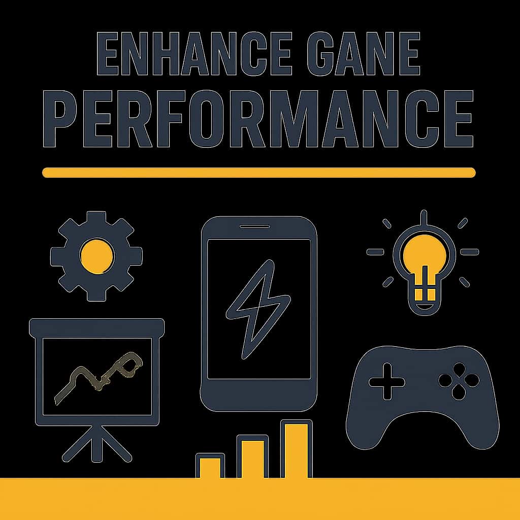 An educational diagram illustrating Tashan Game performance enhancement.
