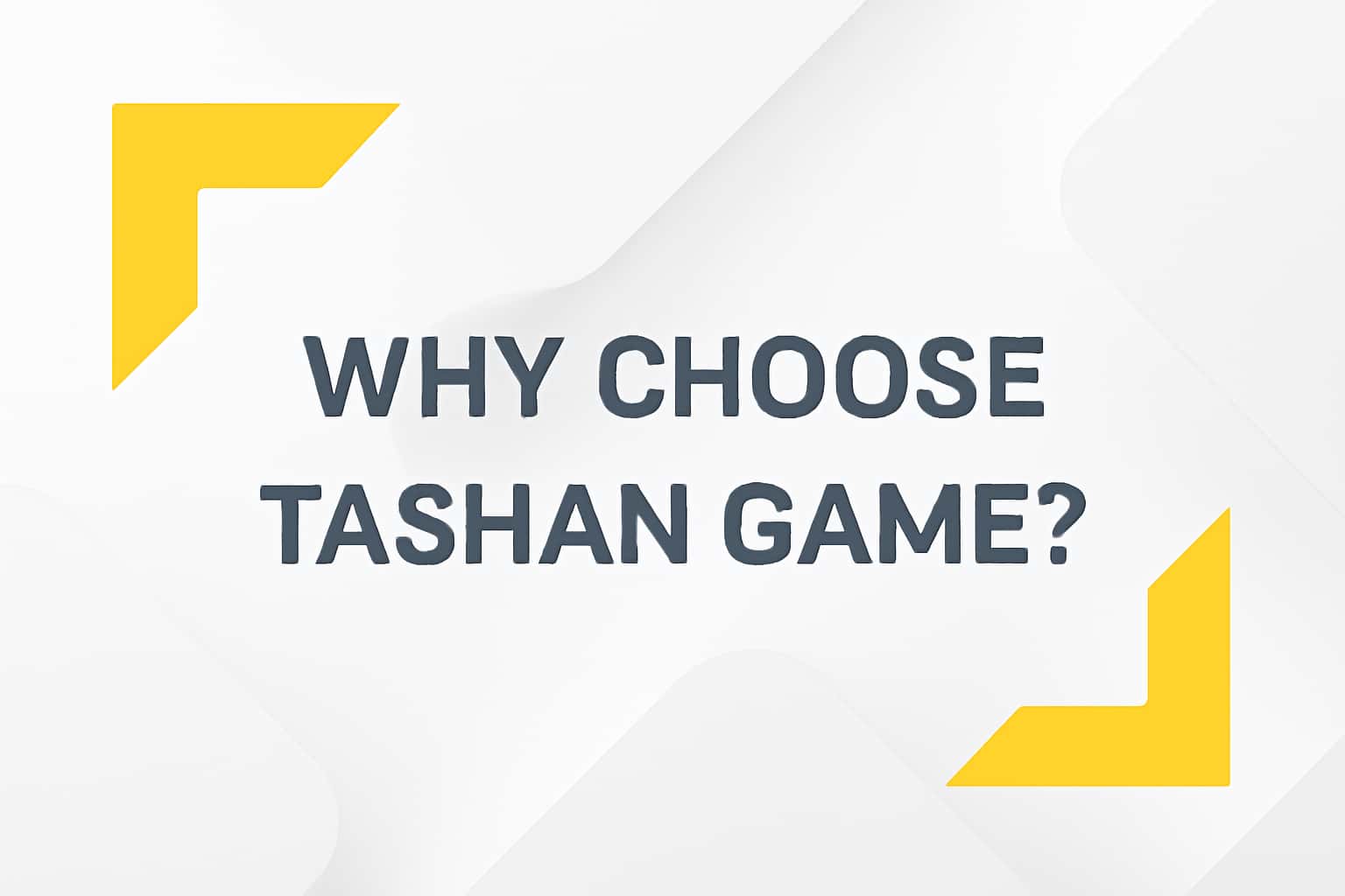 Why Choose Tashan Game? Interface