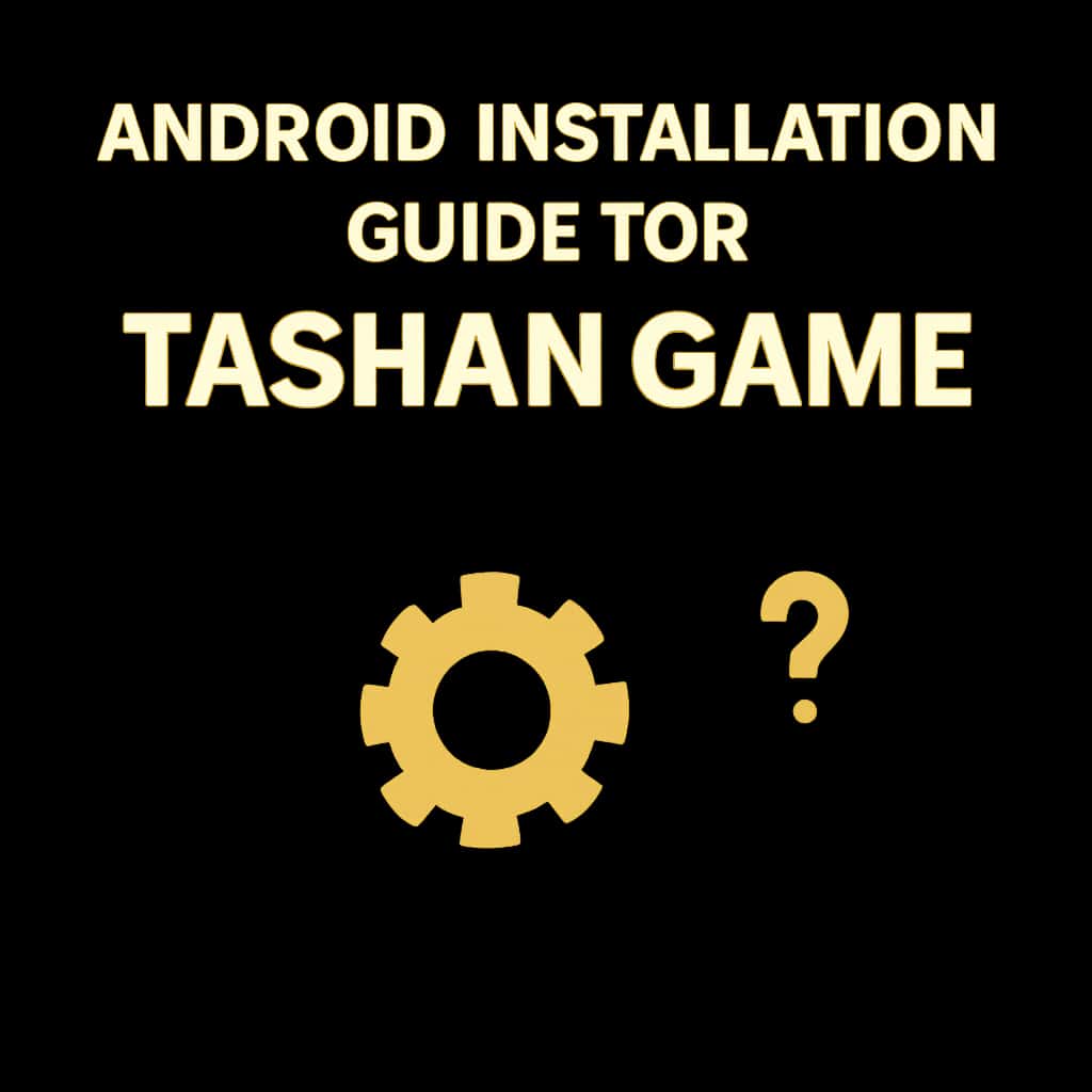 Icon representing the Tashan Game Android installation guide.