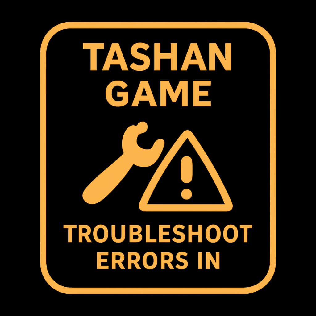 Icon representing troubleshooting for Tashan Game